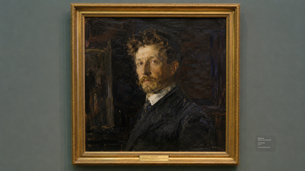 Автопортрет Михайла Врубеля, 1904